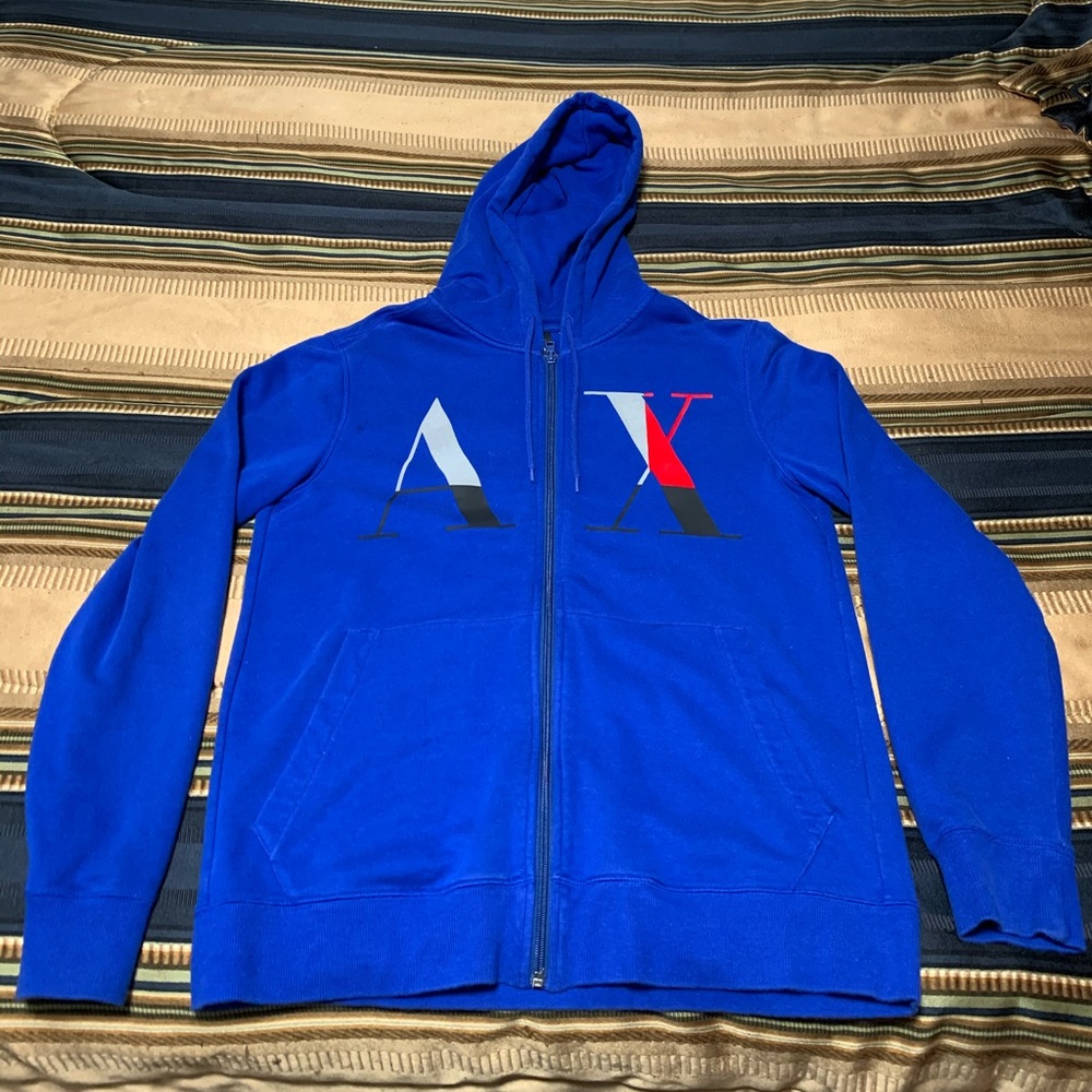 COPY - Blue zip up sweater for men